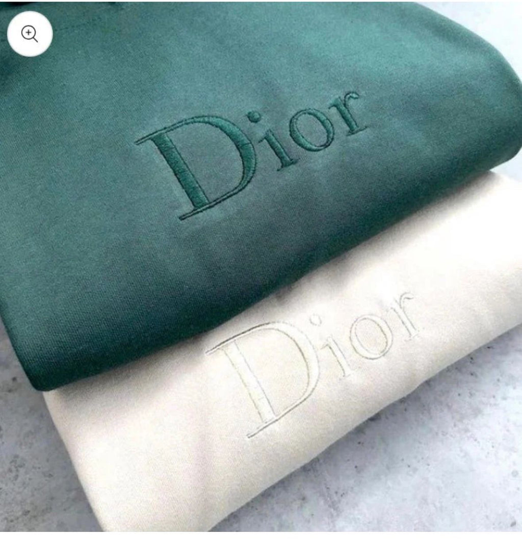 Vintage Embroidered Dior Hoodies